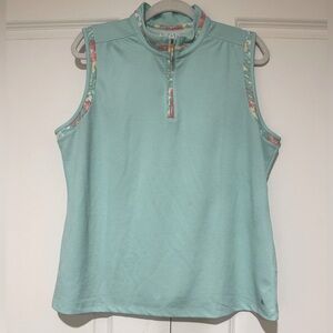 Izod Women’s sleeveless golf shirt NWOT SZ XL